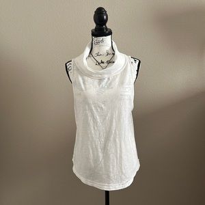 🌟Host Pick🌟 Free People We The Free | Summer Thing White Cowl Neck Top